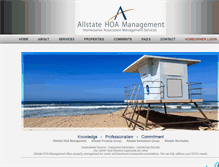 Tablet Screenshot of hoamgmt.com